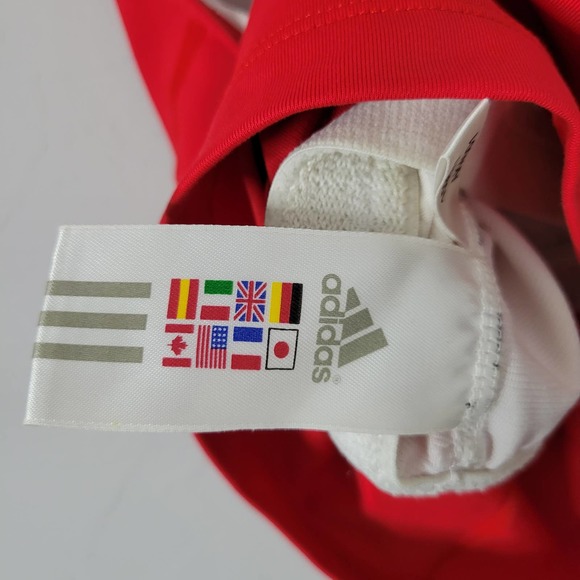 Adidas ClimaCool Racerback Workout Tank in Red Size Large - Picture 8 of 8